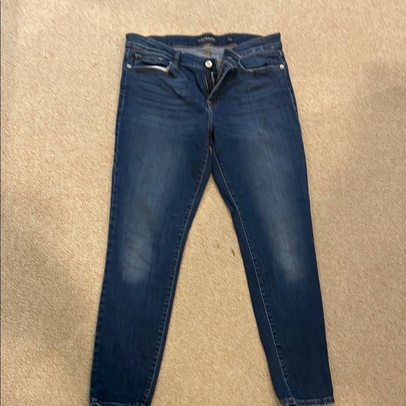 Lucky Brand Dark Blue Skinny Jeans - Picture 1 of 4